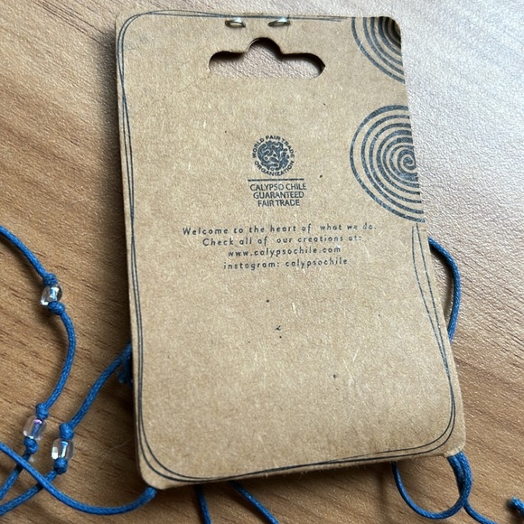 Calypso Cobalt Glass Tree Pendant Necklace NWT - Picture 7 of 11